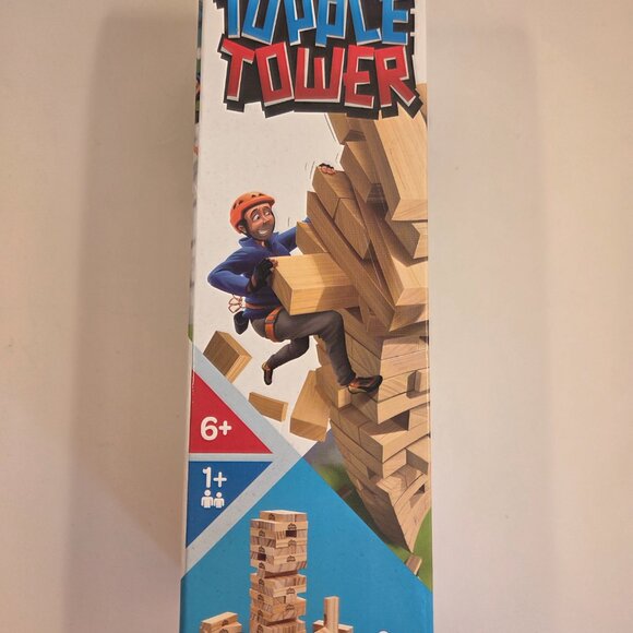 Addo Topple Tower – 48 Wooden Blocks, New - Picture 2 of 5